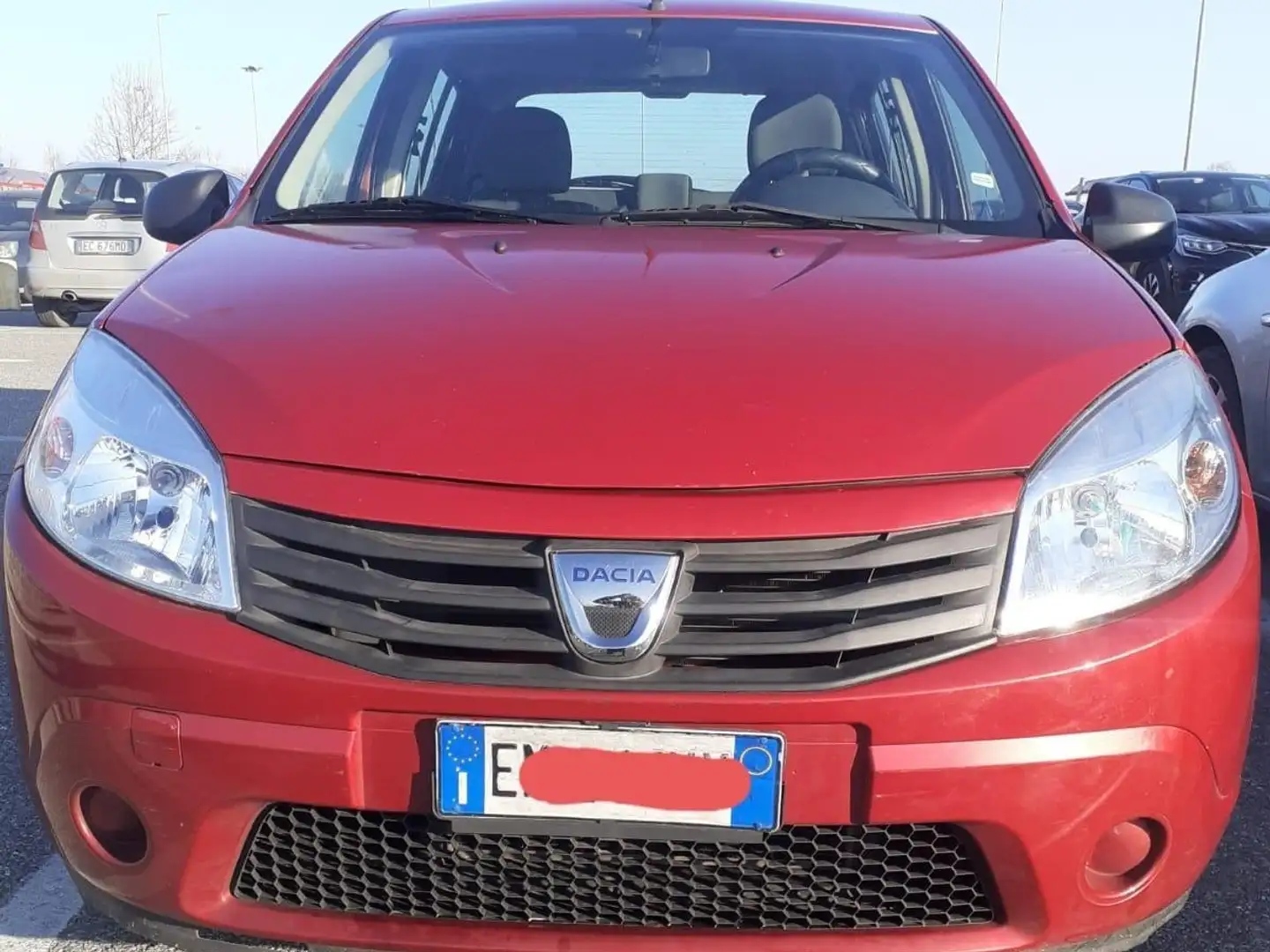 Dacia Sandero 1.2 16v Embleme (blackline) Gpl Rosso - 1