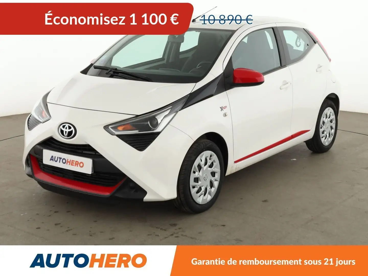 Toyota Aygo 1.0 VVT-i X-Pop #2 Blanc - 1