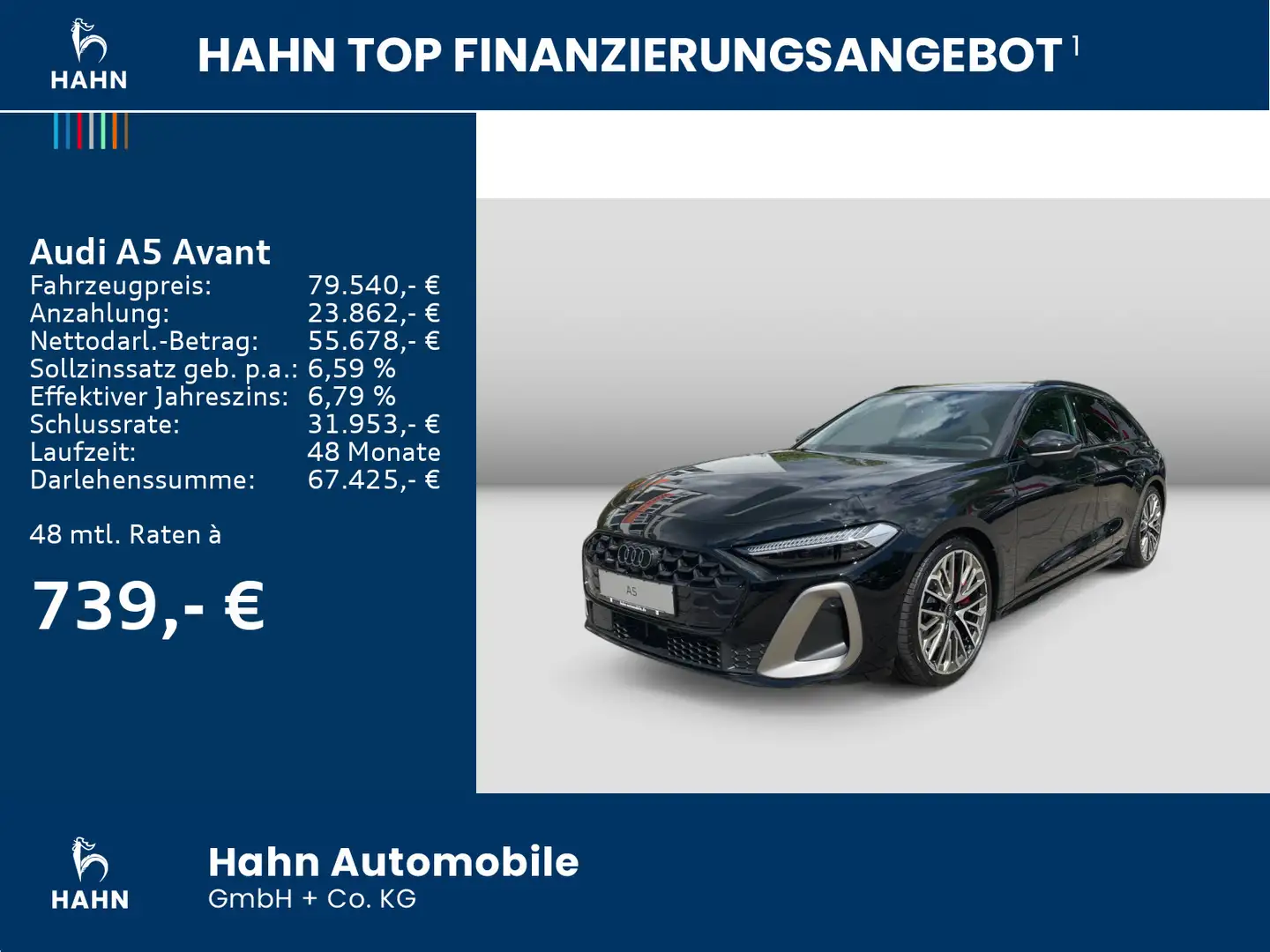 Audi A5 Audi A5 Avant e-hybrid quattro 270 kW Stronic Noir - 2