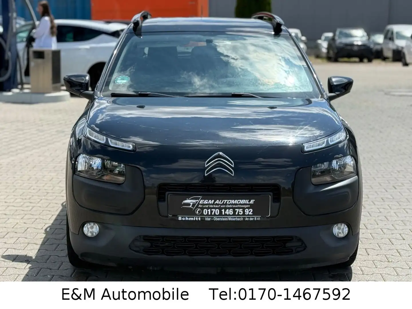 Citroen C4 Cactus 1.6HDI+NAVI+RÜCKKAMERA+EURO6+ Negro - 2
