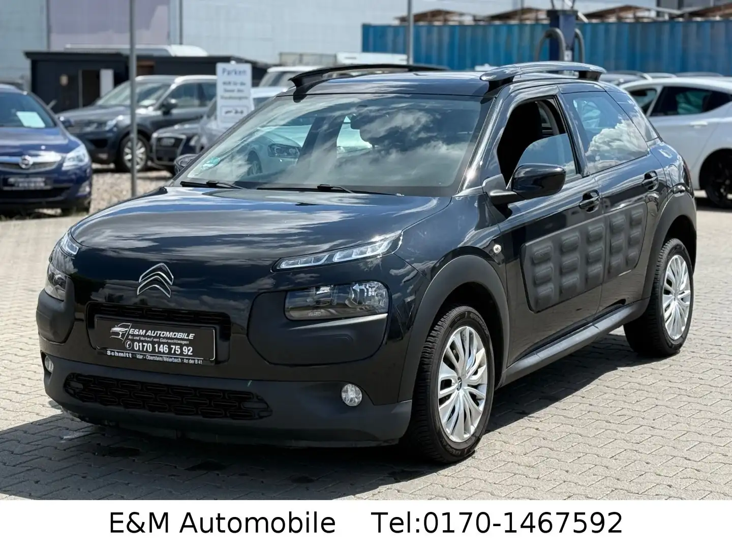 Citroen C4 Cactus 1.6HDI+NAVI+RÜCKKAMERA+EURO6+ Negro - 1