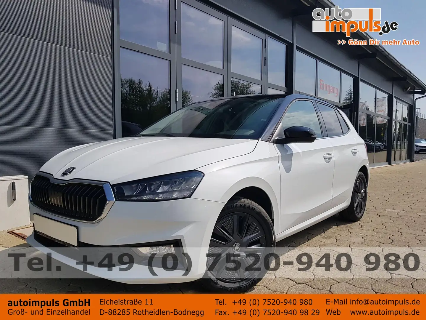 Skoda Fabia Selection 1,0TSI DSG 85KW/116PS ACC, SHZ, 16", ... Weiß - 1