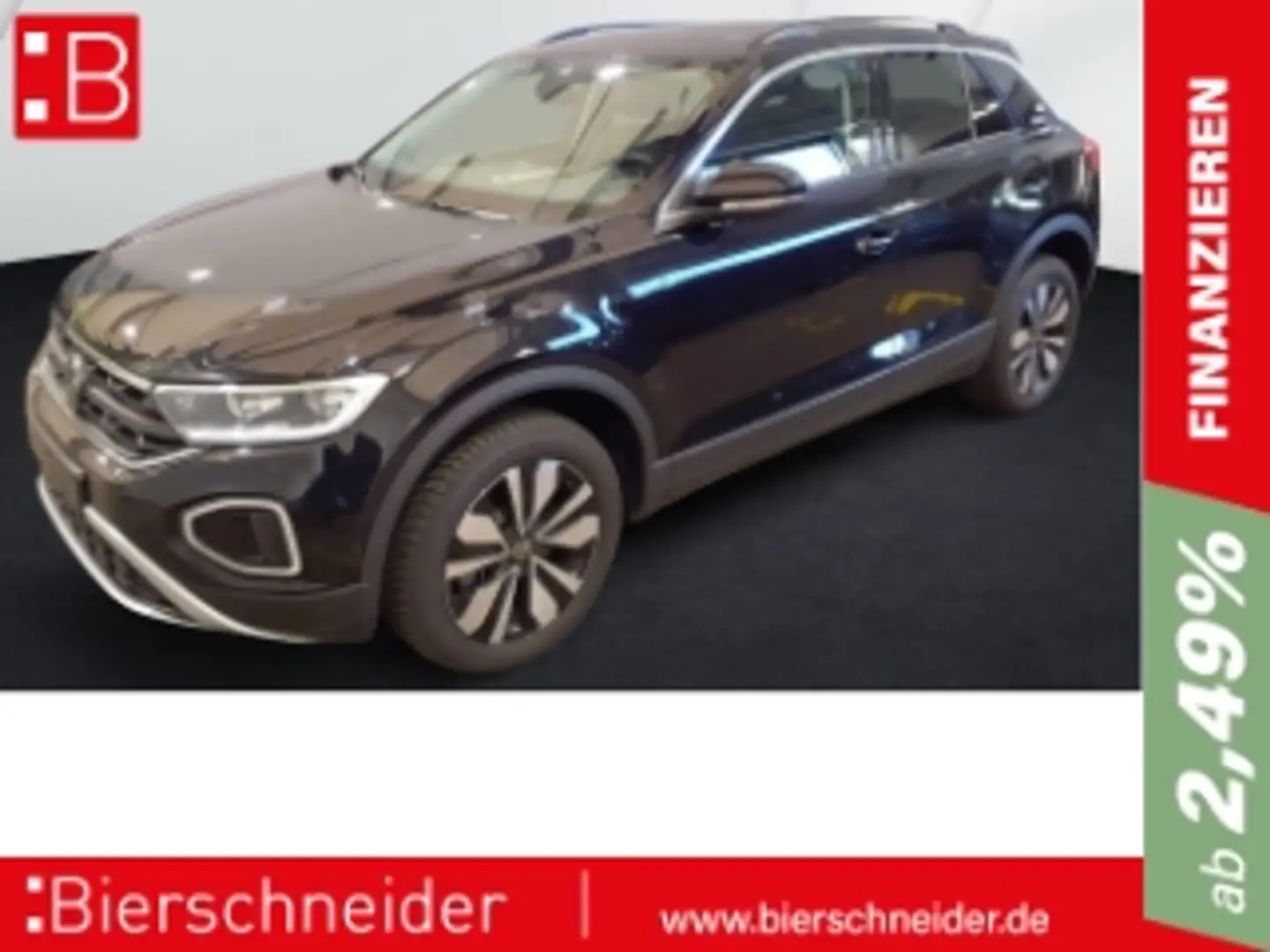 Volkswagen T-Roc 2.0 TDI DSG Goal AHK REAR VIEW ACC LED Schwarz - 1