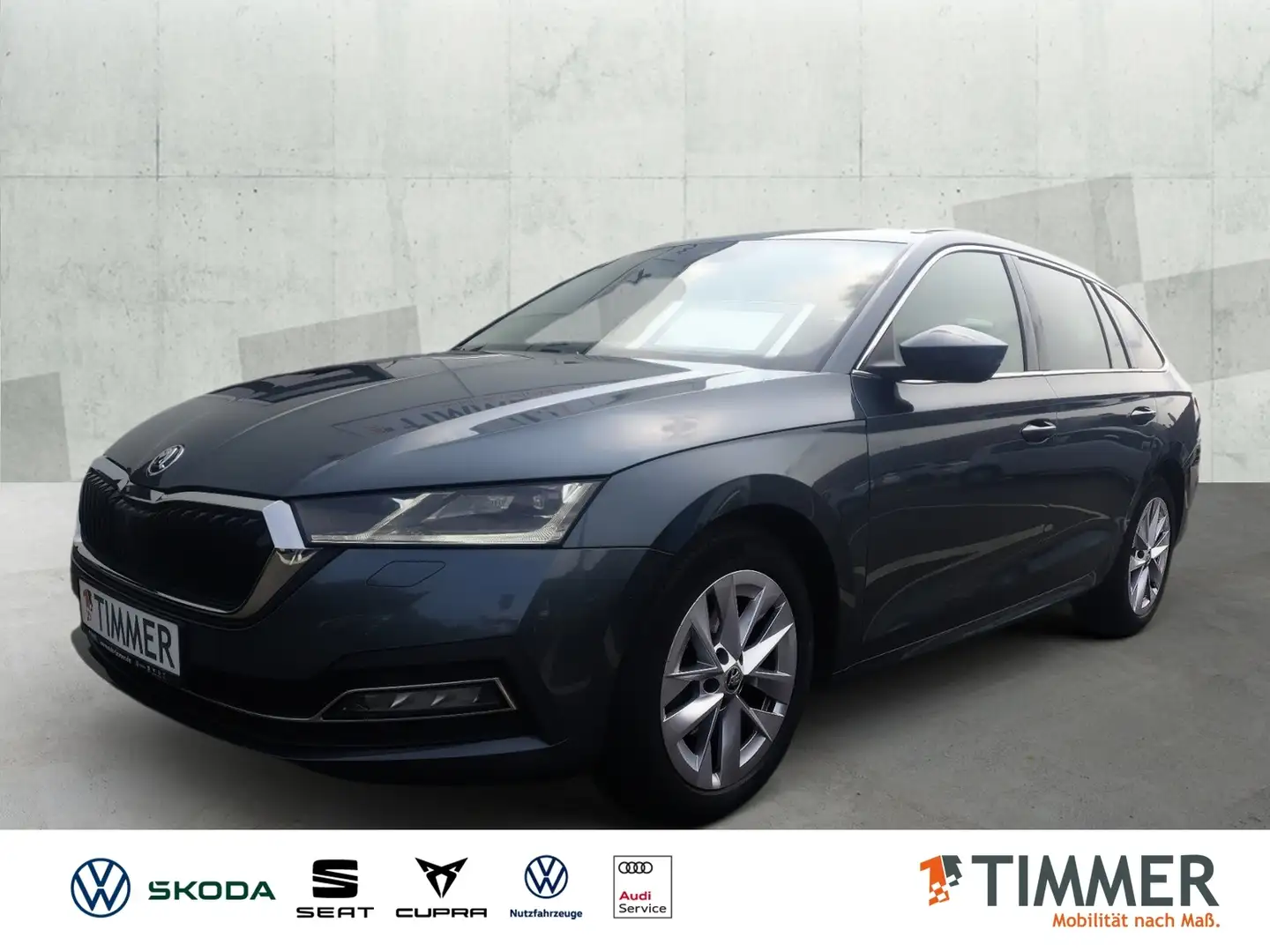 Skoda Octavia Combi 2.0 TDI DSG *MATRIX *RKAM *LEDER *NAVI *TEM Grau - 1