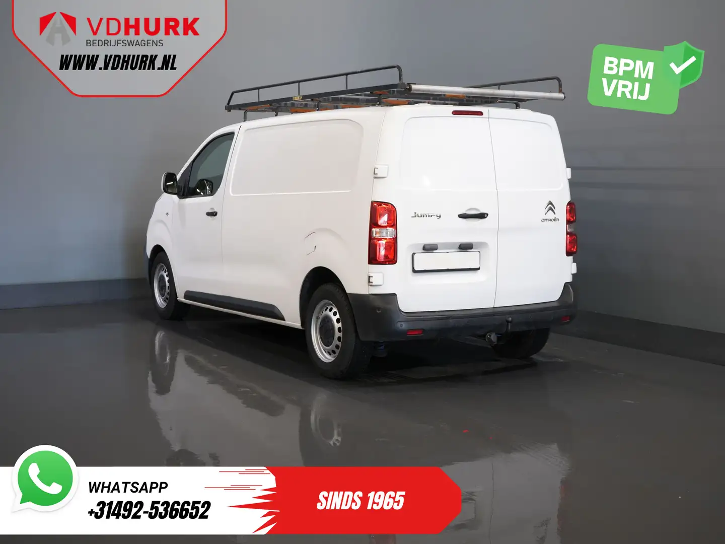 Citroen Jumpy 1.6 HDI L2 BPM VRIJ! Imperiaal/ Alarm III/ Cruise/ Blanc - 2
