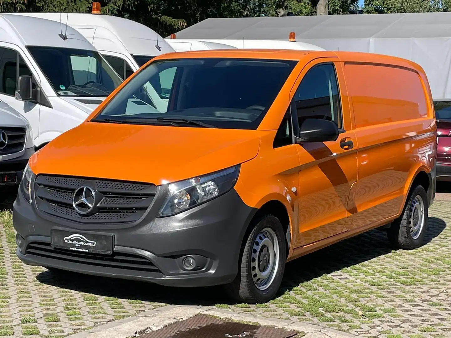 Mercedes-Benz Vito 116 CDI//Aut.//KLIMA//Temp.//1.H//AHK//TOP Orange - 1