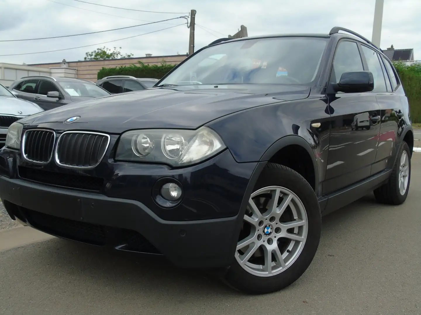BMW X3 2.0d Xdrive *2008 *1e Eigenaar *Ohboekje *AUTOMAAT Blauw - 1