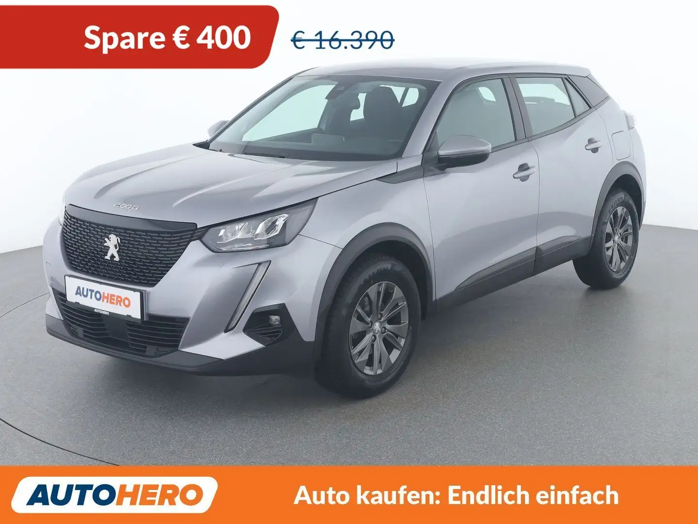 Peugeot 2008 1.5 Blue-HDi Active Pack Grau - 1