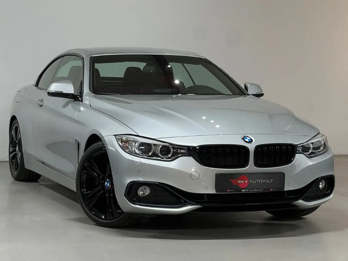 BMW 428 i Cabriolet Sport-Automatic SPORT-LINE Argent - 2
