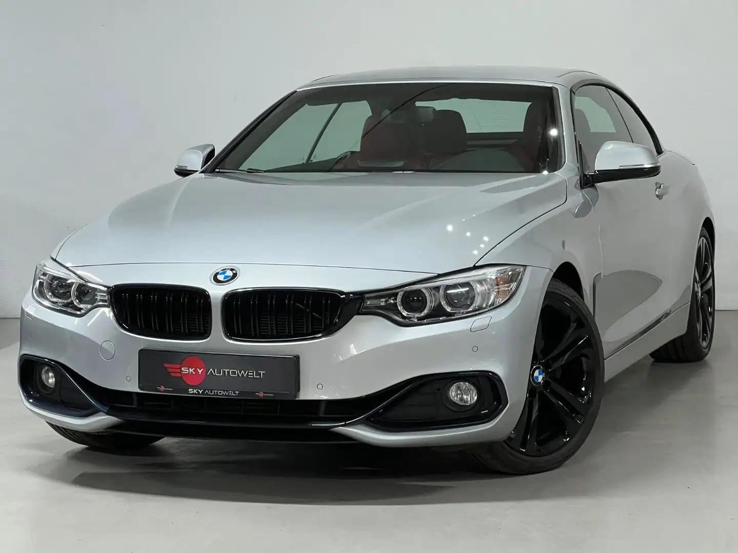 BMW 428 i Cabriolet Sport-Automatic SPORT-LINE Argent - 1