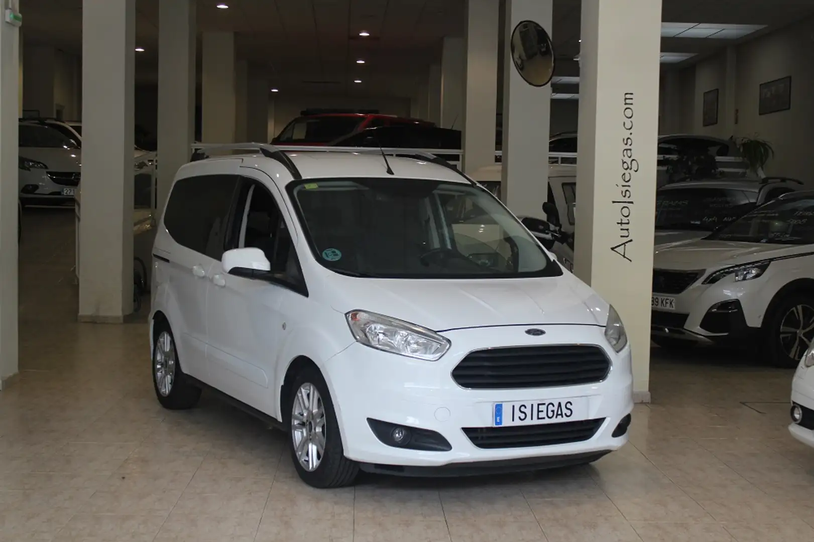 Ford Tourneo Courier 1.0 Ecoboost Trend Blanc - 1