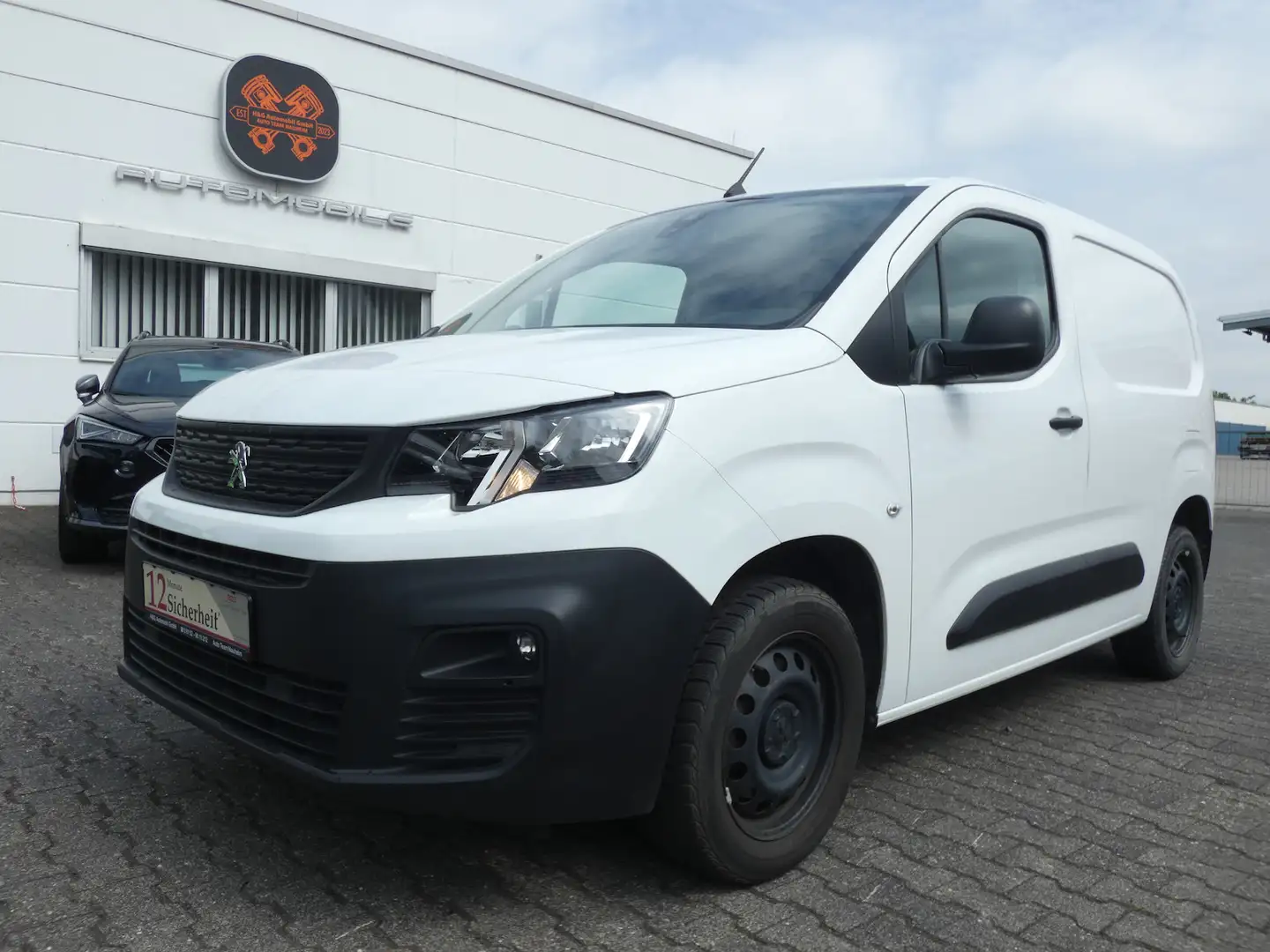 Peugeot Partner Premium L1 *STANDHEIZUNG*AHK*KLIMA* Blanc - 1