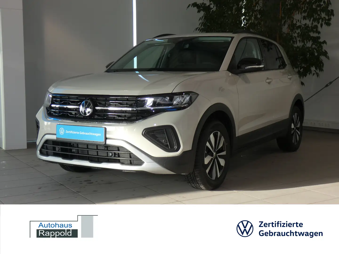 Volkswagen T-Cross 1.0 TSI GOAL AHK ACC NAVI LED SHZ KLIMA APPCONNECT Grau - 1