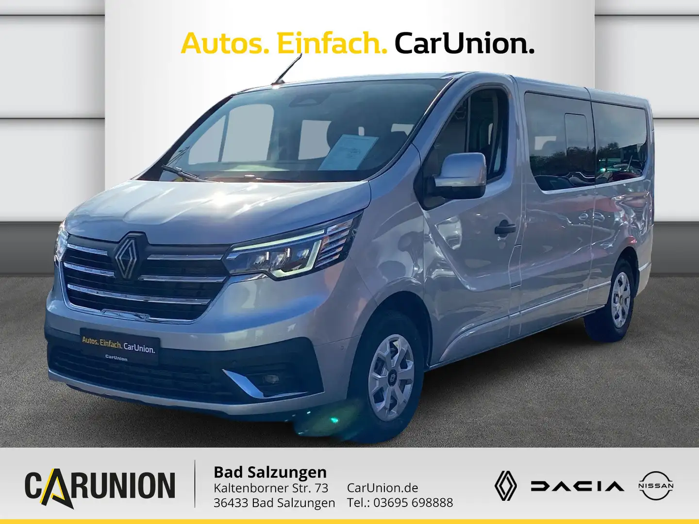Renault Trafic Pkw Grand Evolution Blue dCi 150 MY24 Argent - 1
