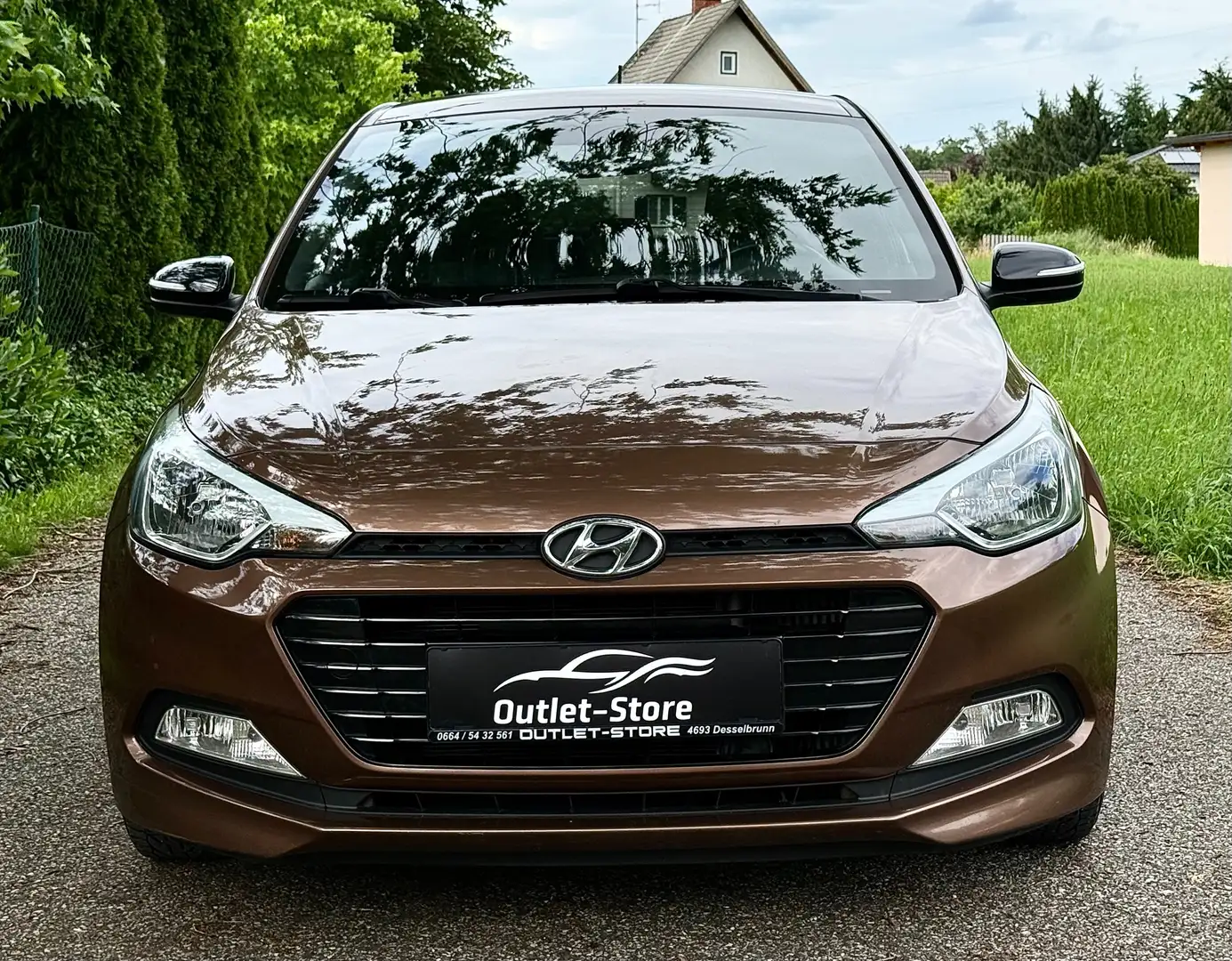 Hyundai i20 Passion*2.Besitz*Bluetooth*AUX*Garantie*TOP* Braun - 2