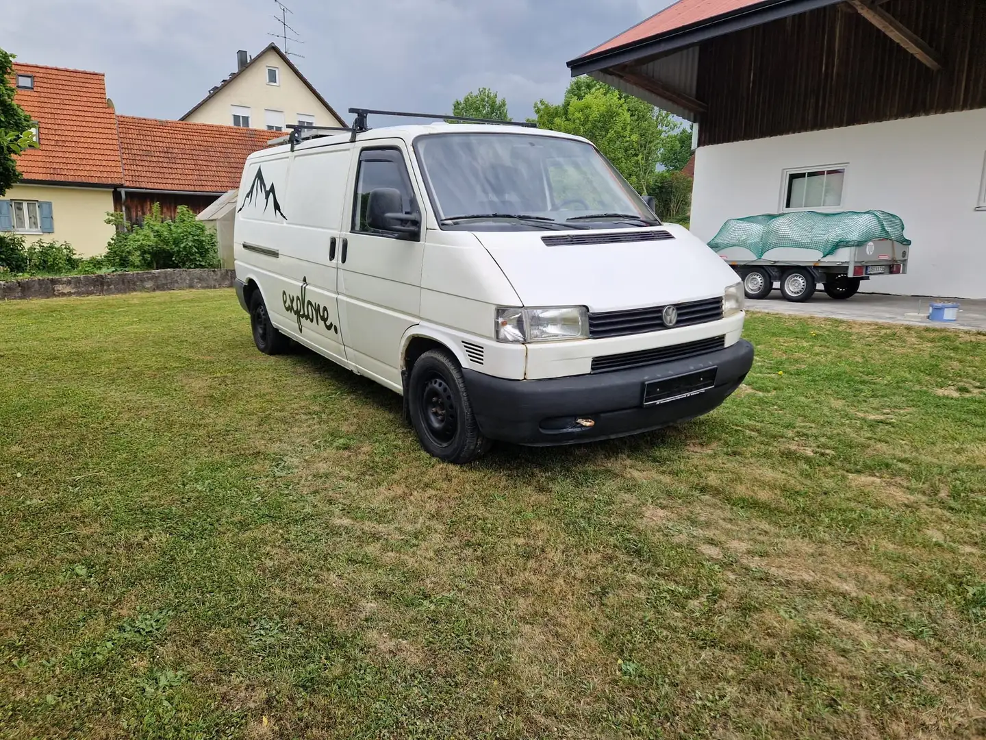 Volkswagen T4 Campervan VW T4 langer Radstand mit Austauschmotor Weiß - 1