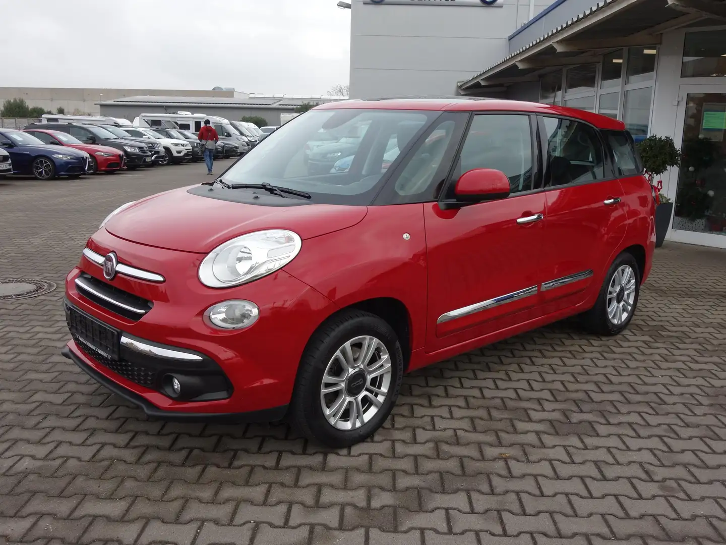 Fiat 500L Lounge Living * 7 Sitzer/Panorama SD/7" Navi.* Rot - 1