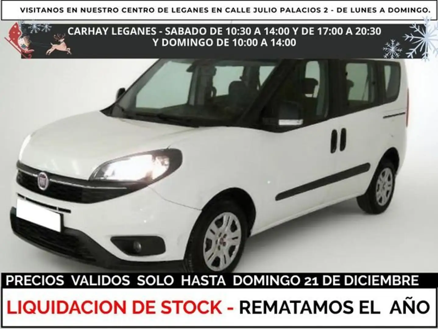 Fiat CARGO COMBI N1 SX 1.6 MJET 77KW (105CV) Blanc - 1