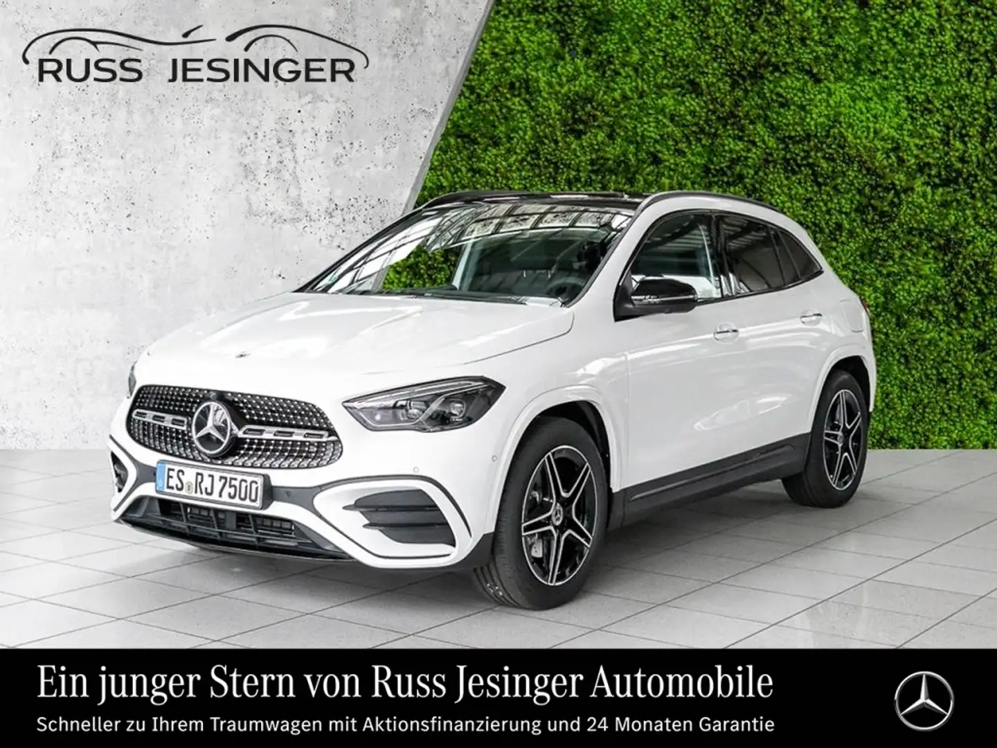 Mercedes-Benz GLA 200 AMG Line *Pano*Distronic*360*MBeam*TotW* Weiß - 1