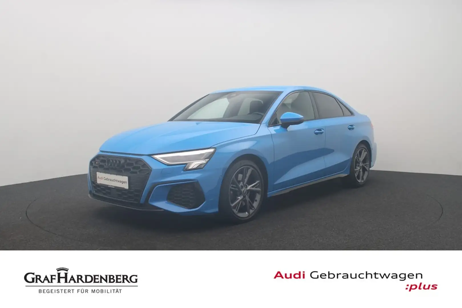 Audi S3 Lim. 2.0 TFSI quattro . LED Navi B&O ACC Bleu - 1