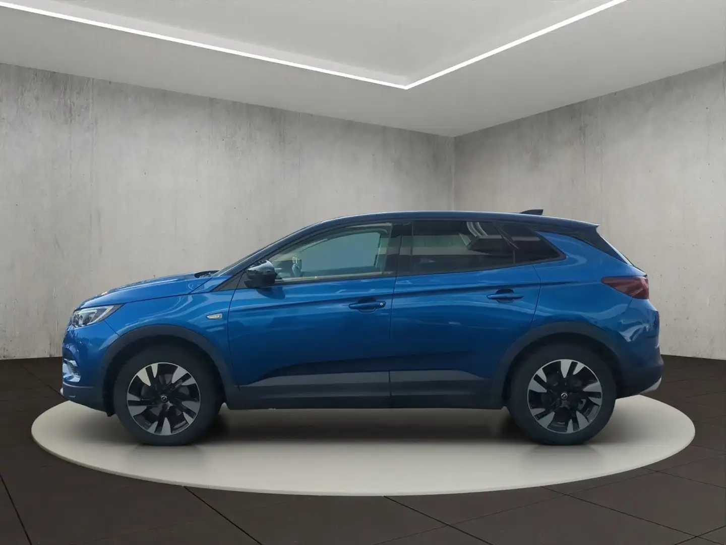 Opel Grandland X Elegance 1.2 Direct Injection Turbo Bleu - 2