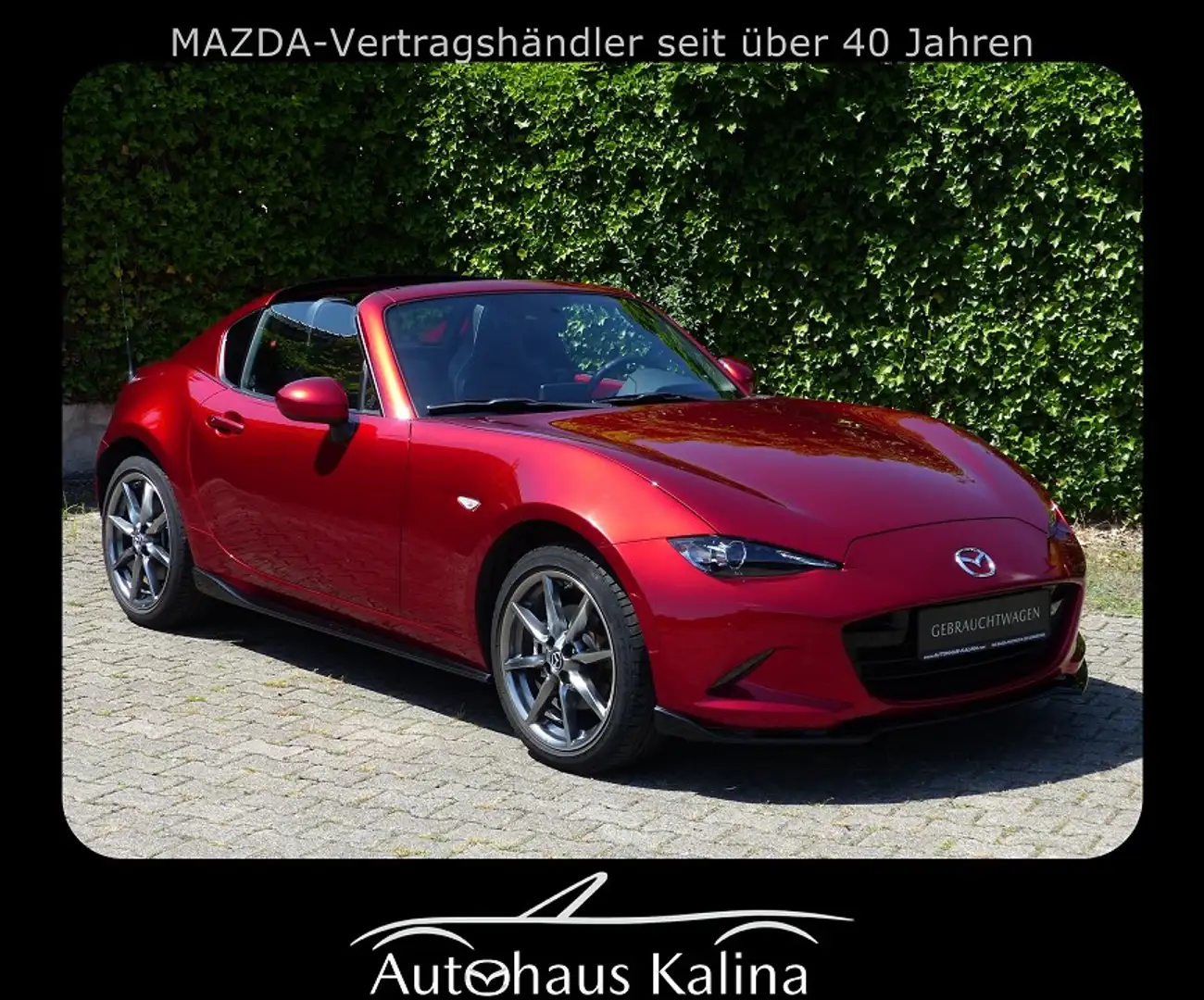 Mazda MX-5 RF SKYACTIV-G 2.0 SELECTION + Sport-Paket + i-Acti Rouge - 1