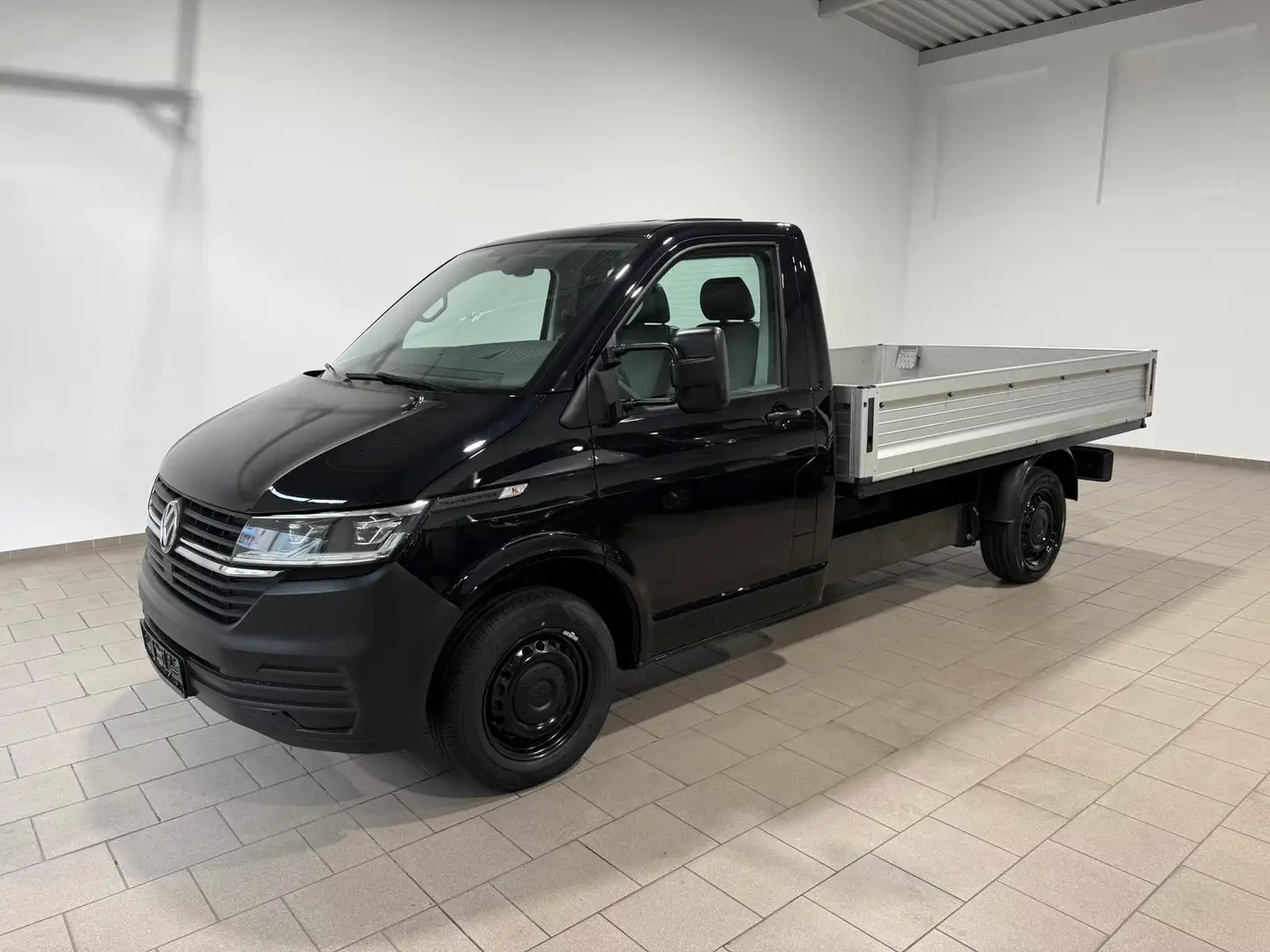 Volkswagen T6.1 Transporter T6.1 Pritsche,4Motion,lang,Klima,AHK,LED Negru - 2