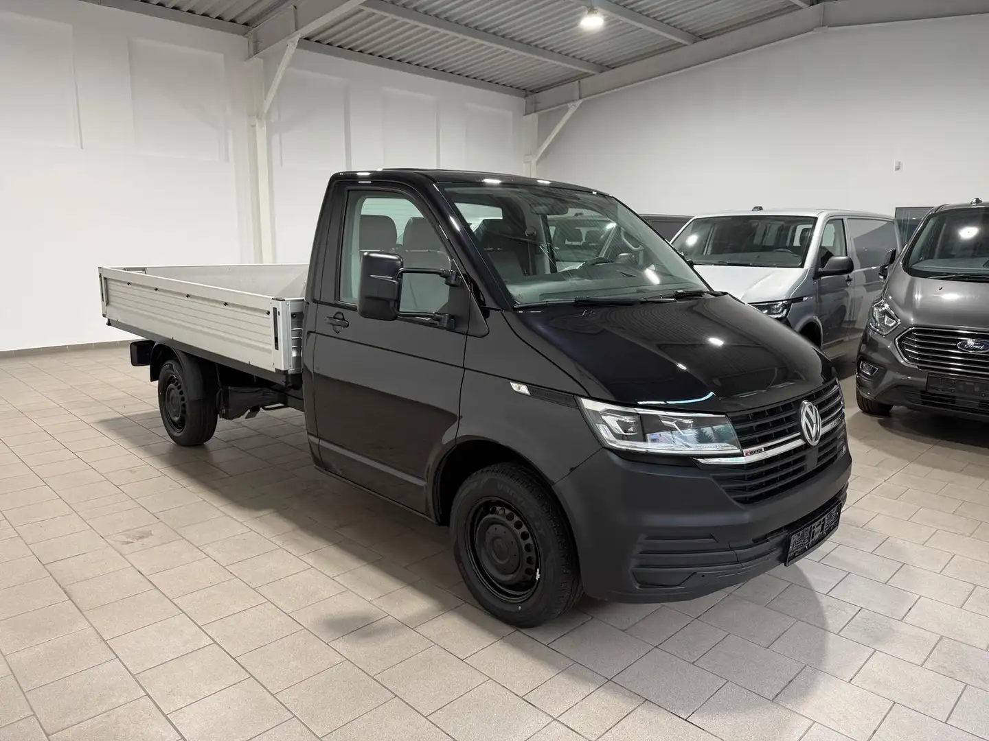 Volkswagen T6.1 Transporter T6.1 Pritsche,4Motion,lang,Klima,AHK,LED Negru - 1