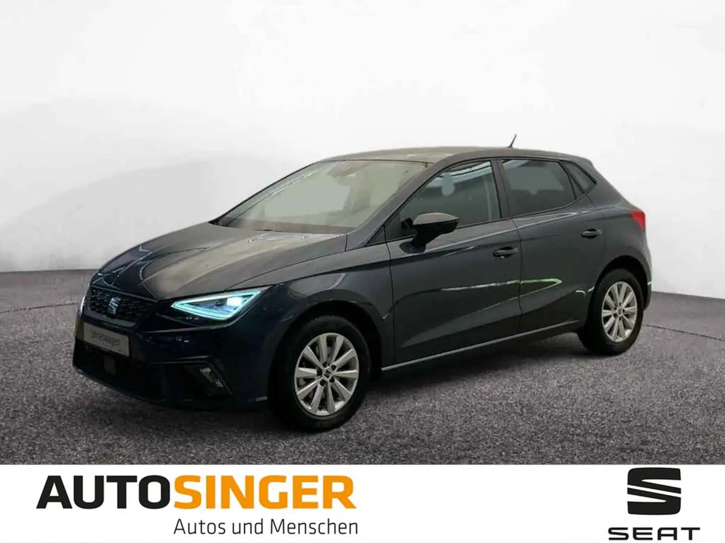 SEAT Ibiza Style 1,0 TSI *NAVI*LED*ACC*VIRTUAL*R-CAM* Grau - 1