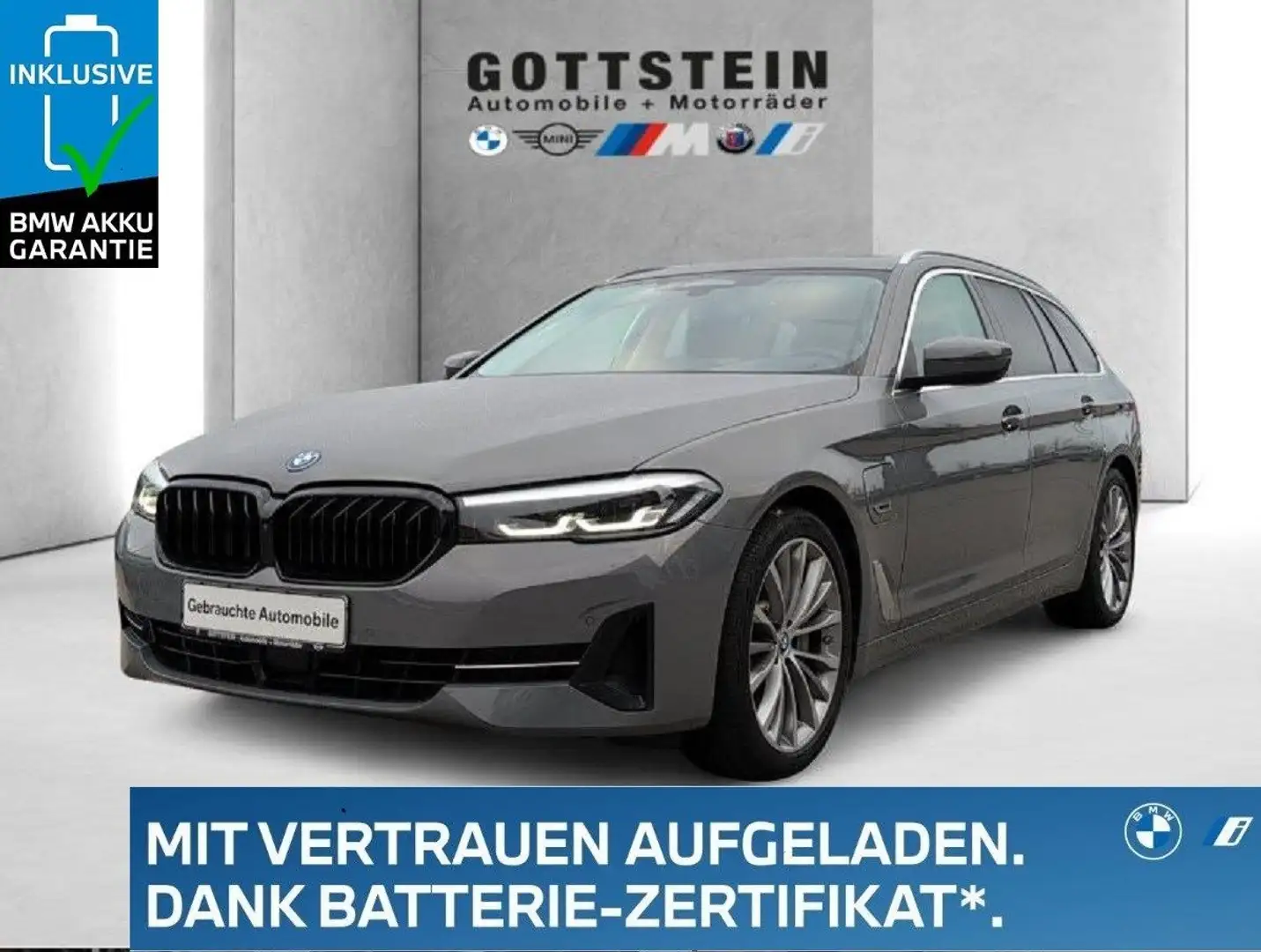 BMW 530 e Touring Aut. Grau - 1