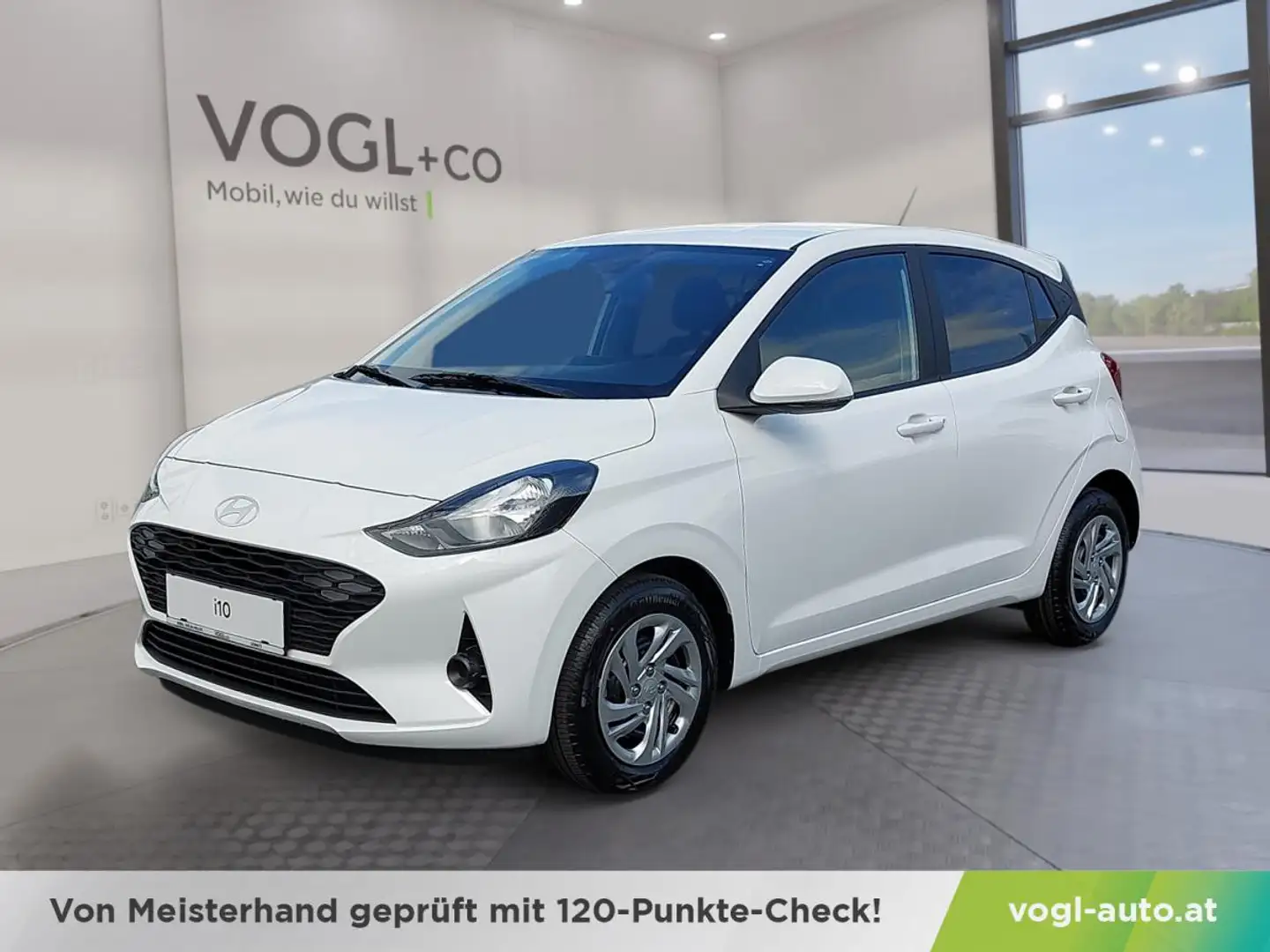 Hyundai i10 i Line Plus 1,0 MT a3bp0 Weiß - 1