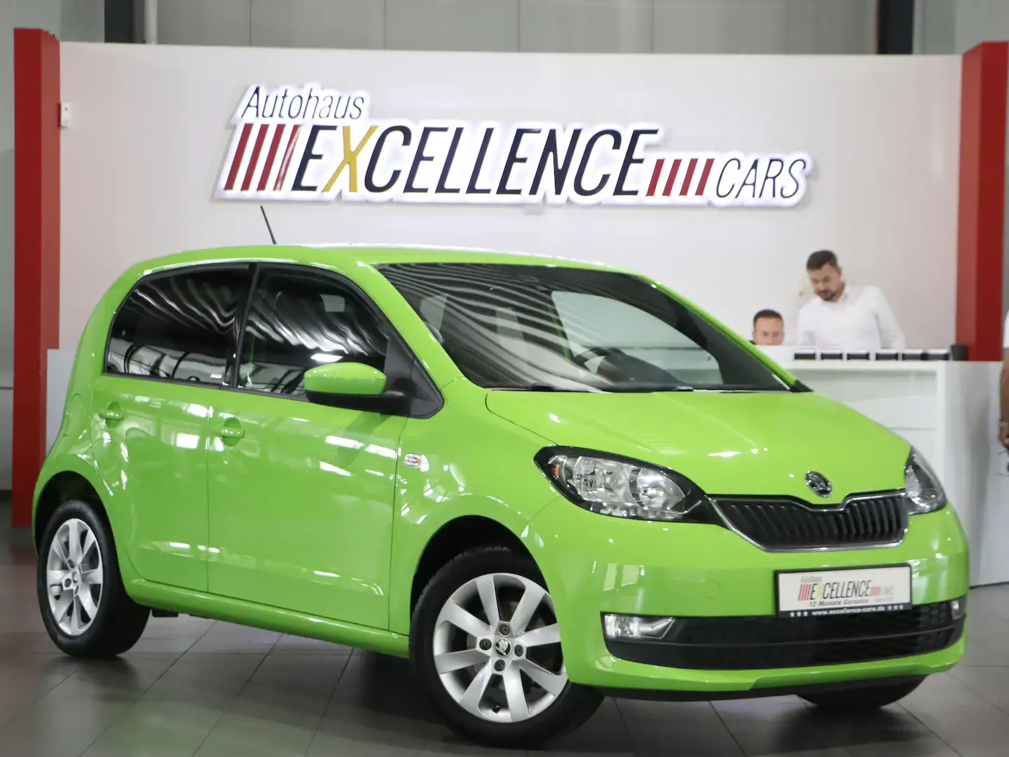 Skoda Citigo 1.0 CLEVER / ALCANTARA, TEMPOMAT,SHZ,PDC Zöld - 1