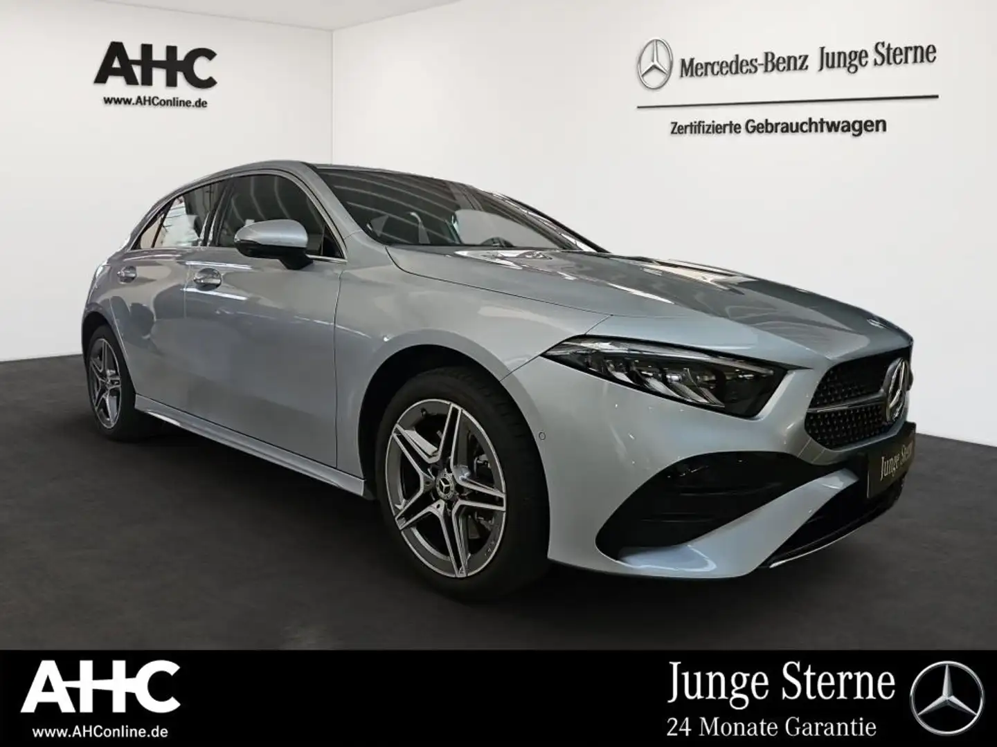 Mercedes-Benz A 250 e  AMG Totwi. AHK Sound 360° SHZ Ambie. Silber - 2