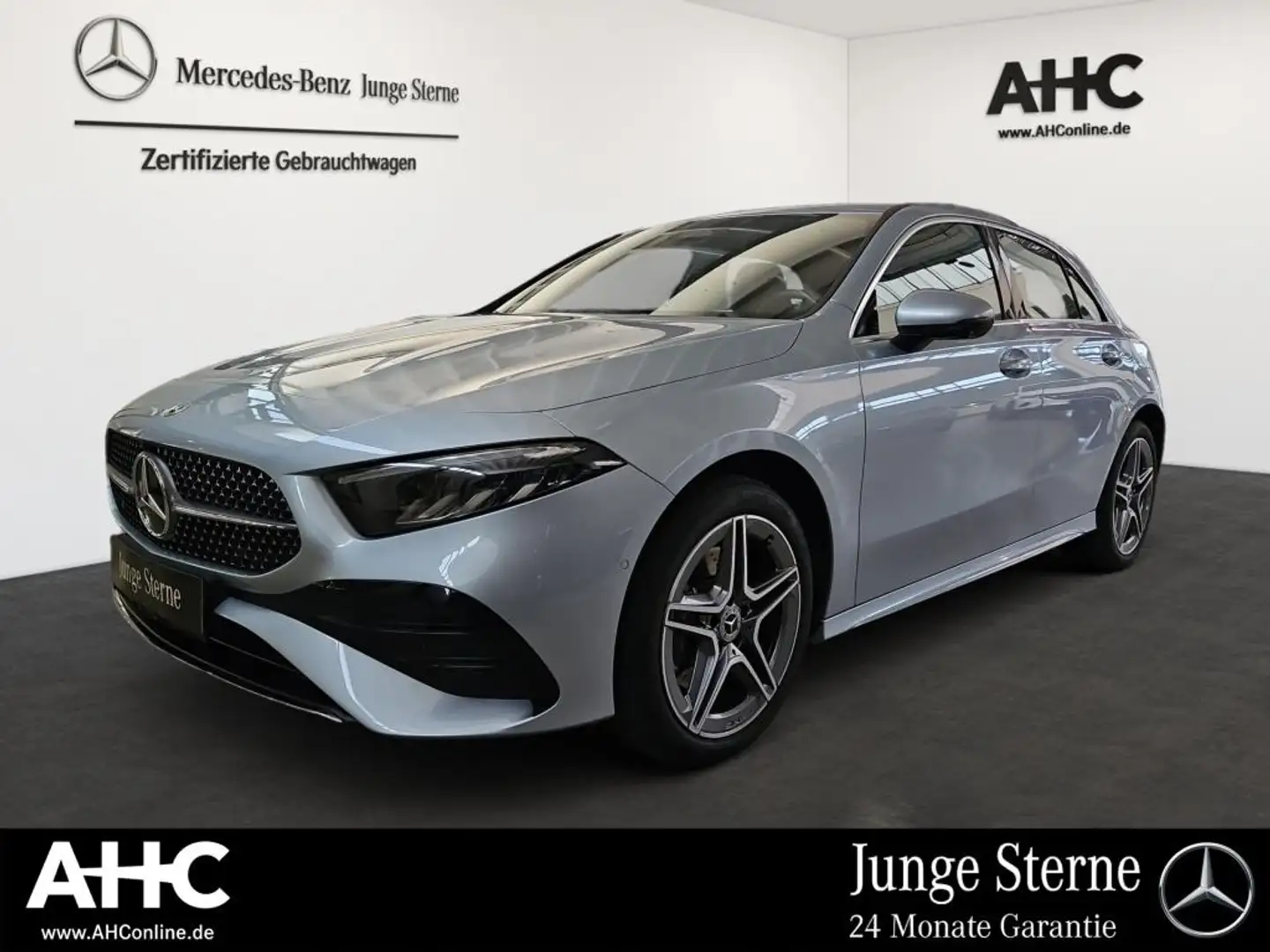 Mercedes-Benz A 250 e  AMG Totwi. AHK Sound 360° SHZ Ambie. Silber - 1