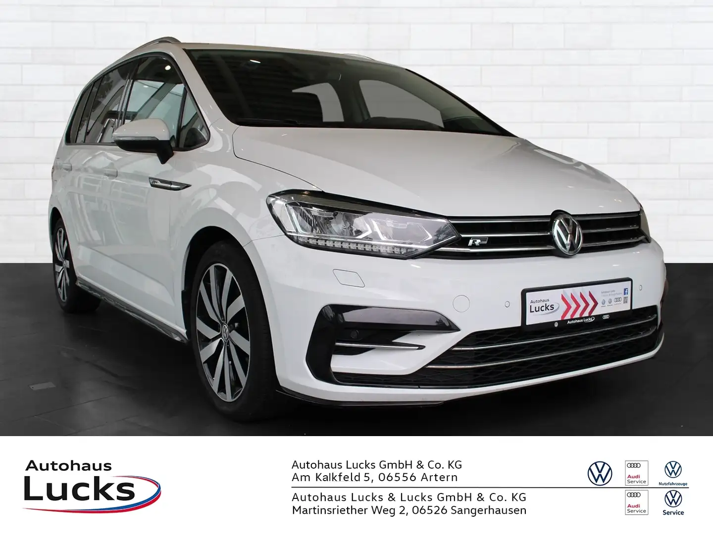 Volkswagen Touran SOUND 2.0 TDI NAVI ACC APP-CON KAMERA Weiß - 1