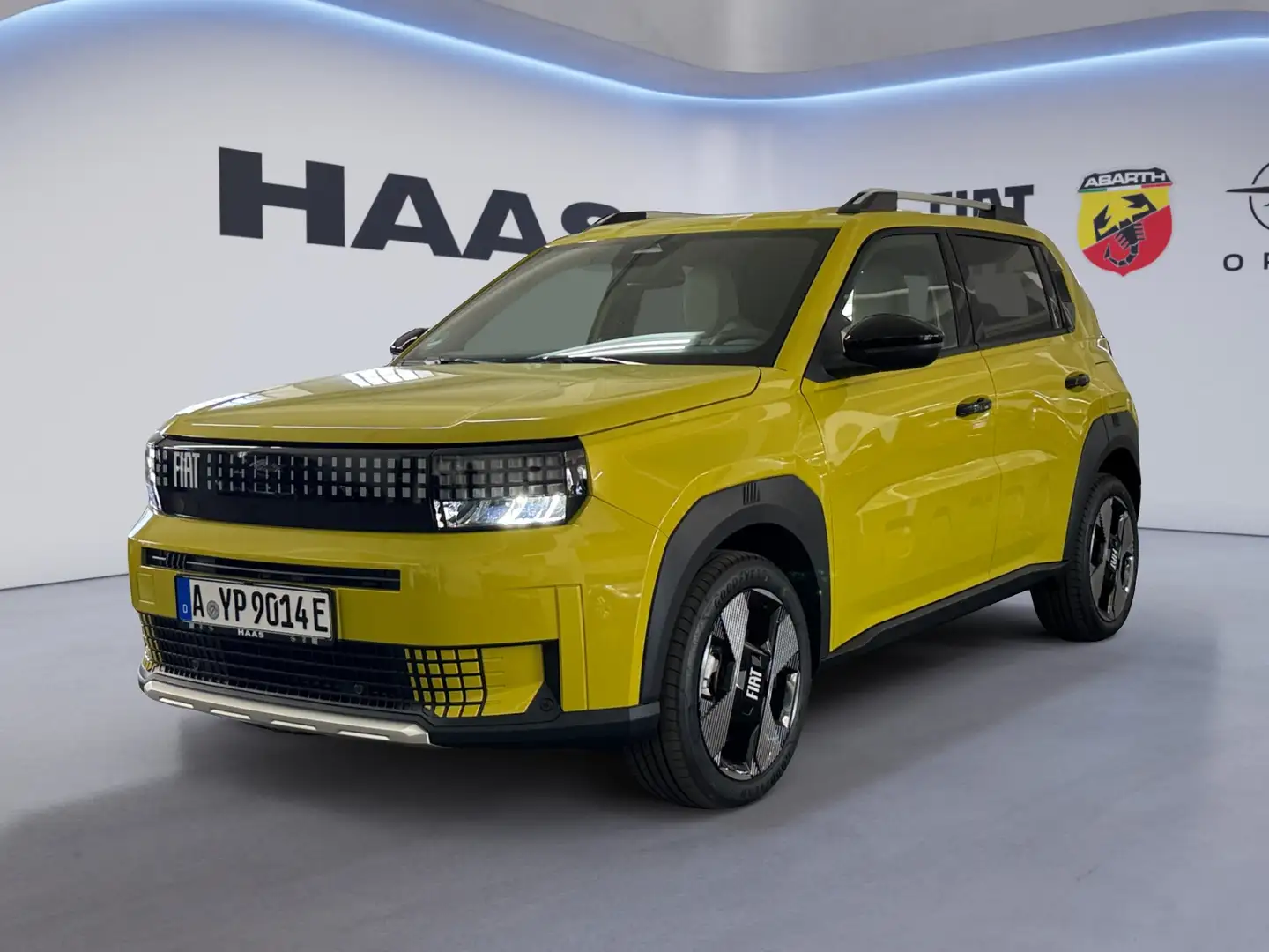 Fiat Grande Panda E Parkhifle vo.+ hi. Lenkradheizung! Jaune - 2