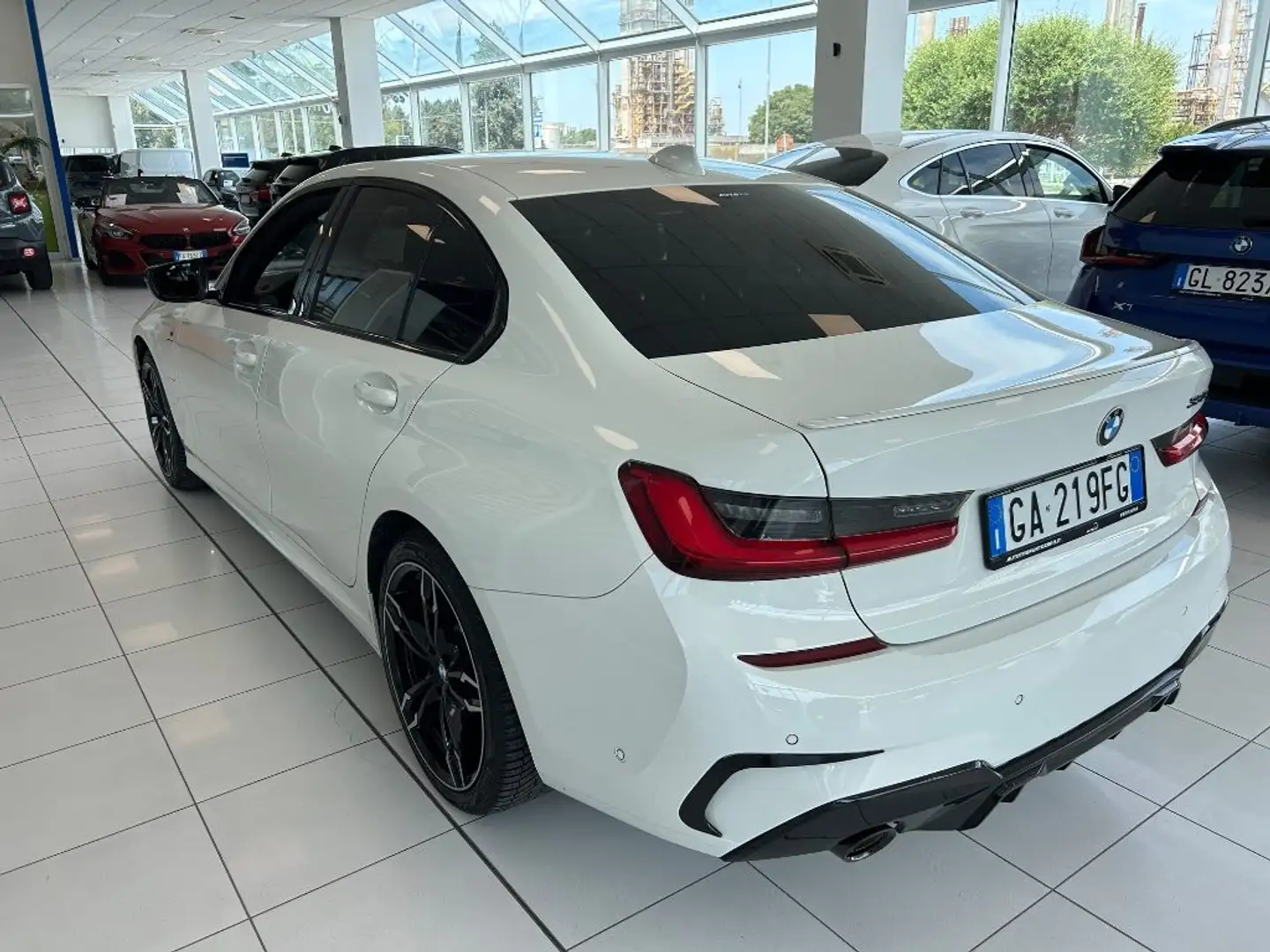 BMW 330 e Msport Auto Bianco - 2