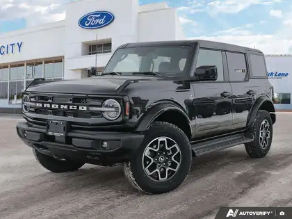 Black 2026 Ford Bronco SUV / Crossover Four-Wheel Drive Automatic