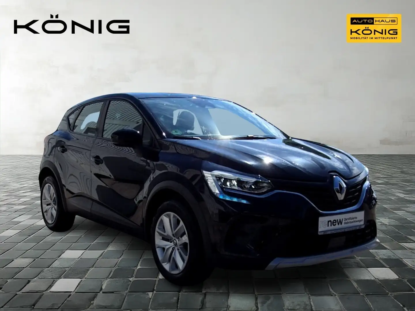 Renault Captur BUSINESS EDITION TCe 140 EDC Klima PDC Schwarz - 2