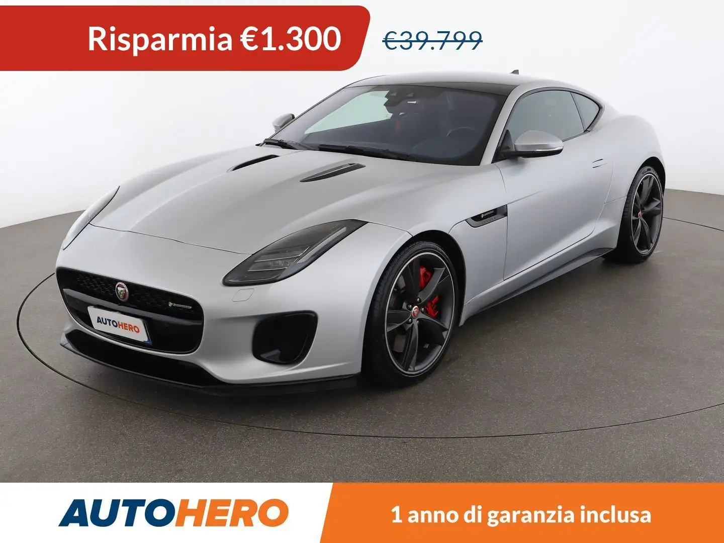 Jaguar F-Type 30t R-Dynamic aut. Argento - 1