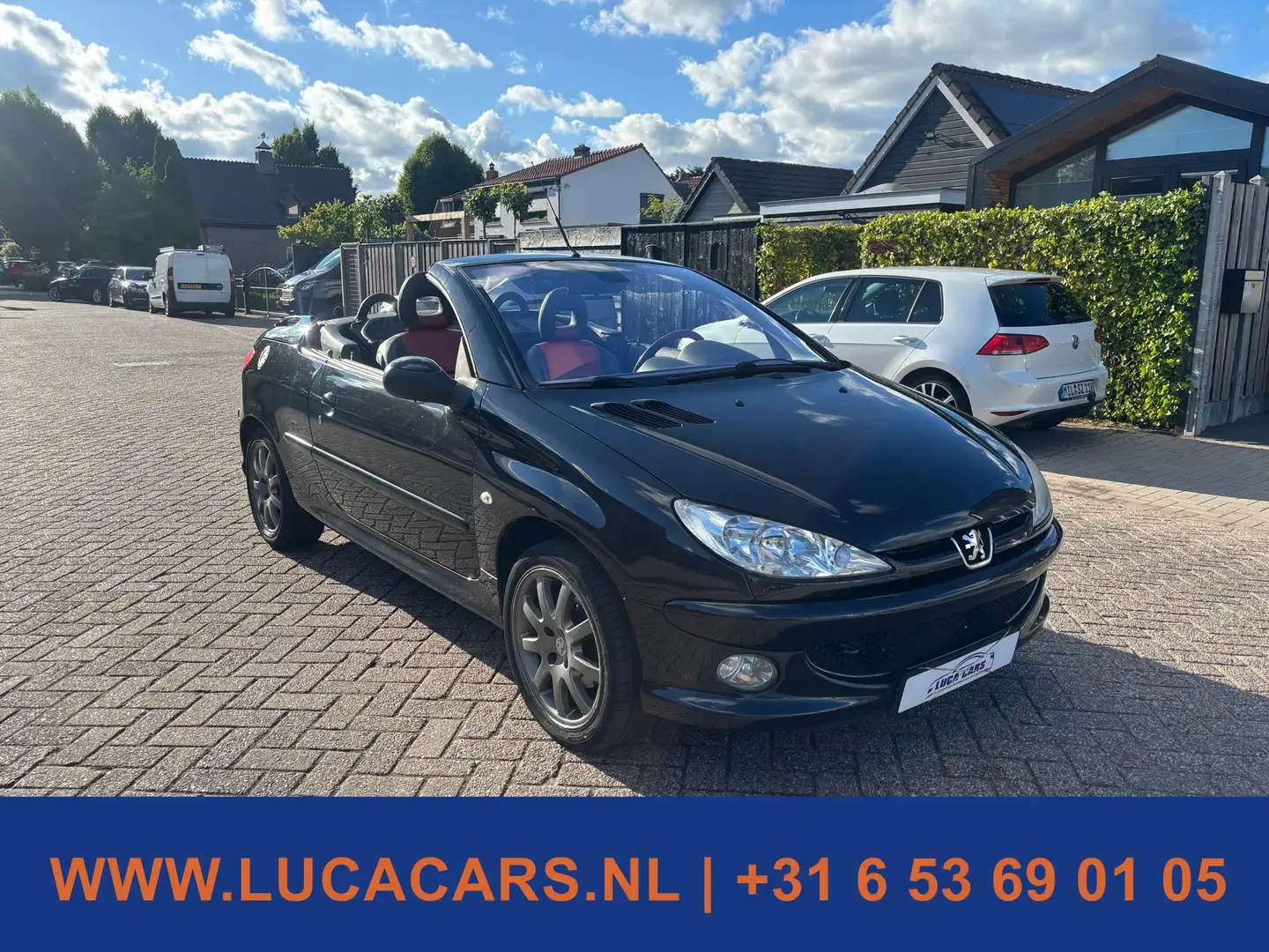 Peugeot 206 CC 2.0-16V NIEUWE APK! Zwart - 2