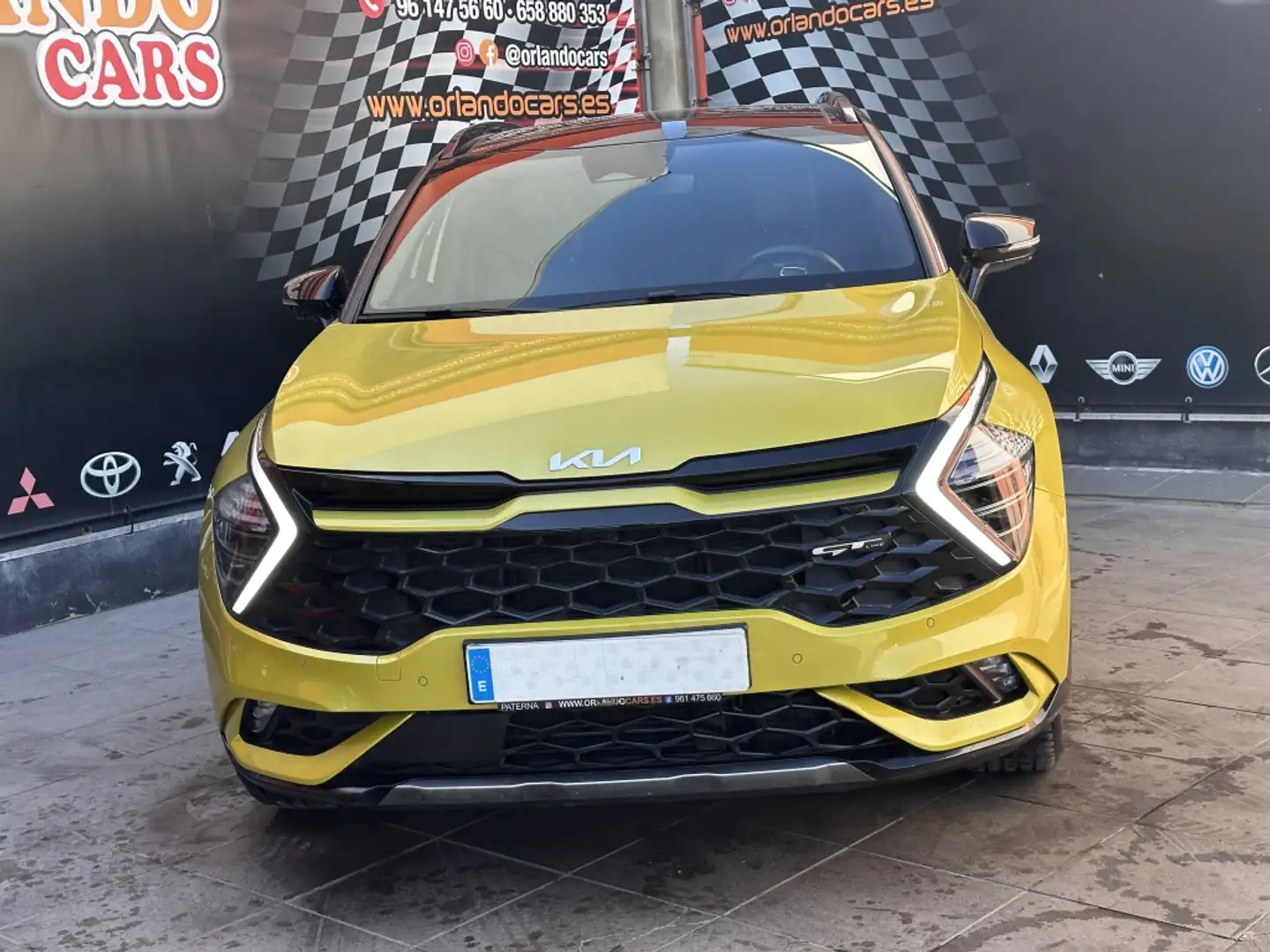 Kia Sportage 1.6 T-GDi HEV GT-line 4x4 Amarillo - 2