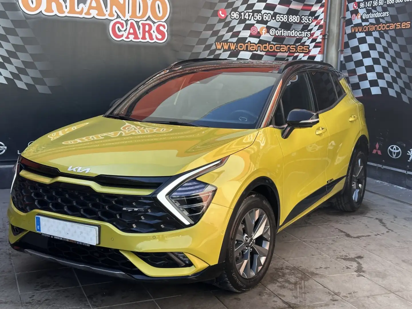 Kia Sportage 1.6 T-GDi HEV GT-line 4x4 Amarillo - 1