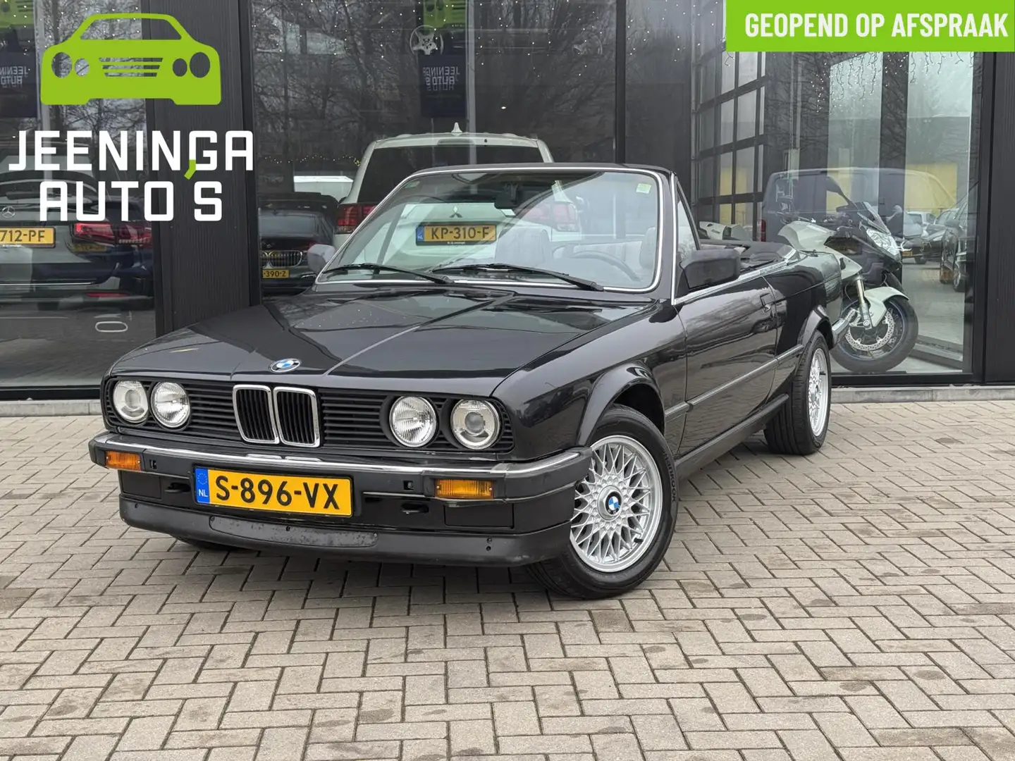 BMW 320 3-serie Cabrio 320i | E30 | Airco | El. ramen Чорний - 1