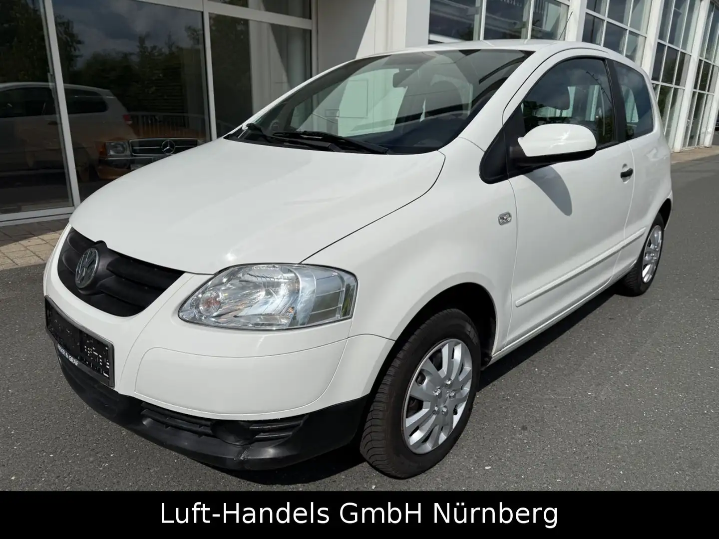 Volkswagen Fox Refresh 1.2 1.Hand 8 x Bereift Blanc - 1