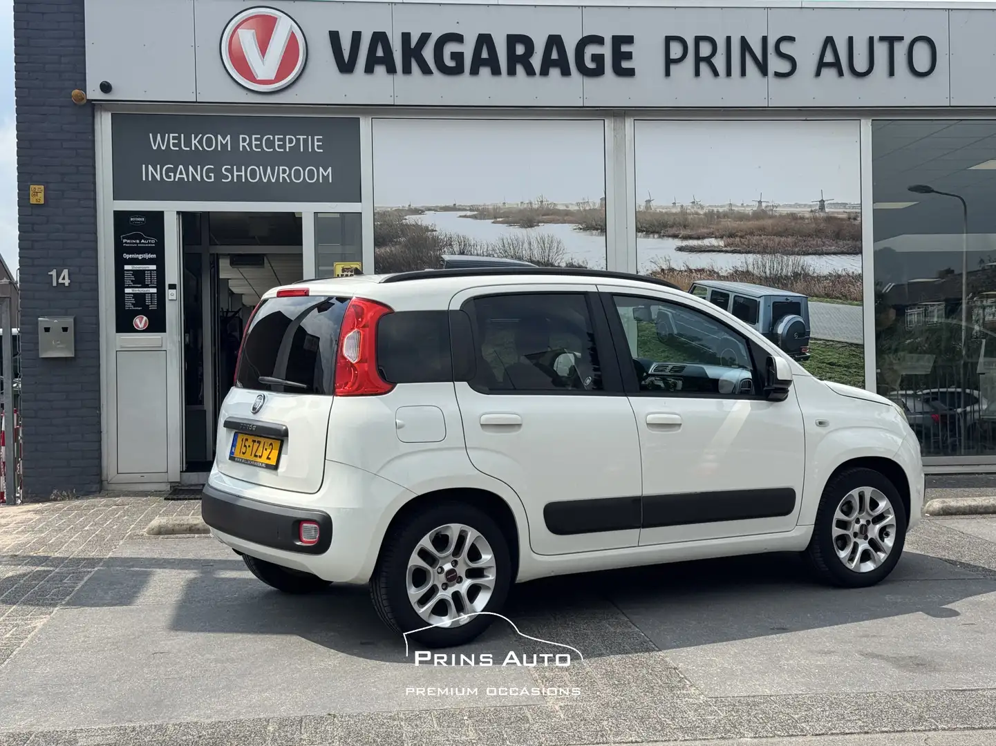 Fiat Panda 0.9 TwinAir Lounge |AIRCO|NAP|ORIG.NL 3372 Wit - 2
