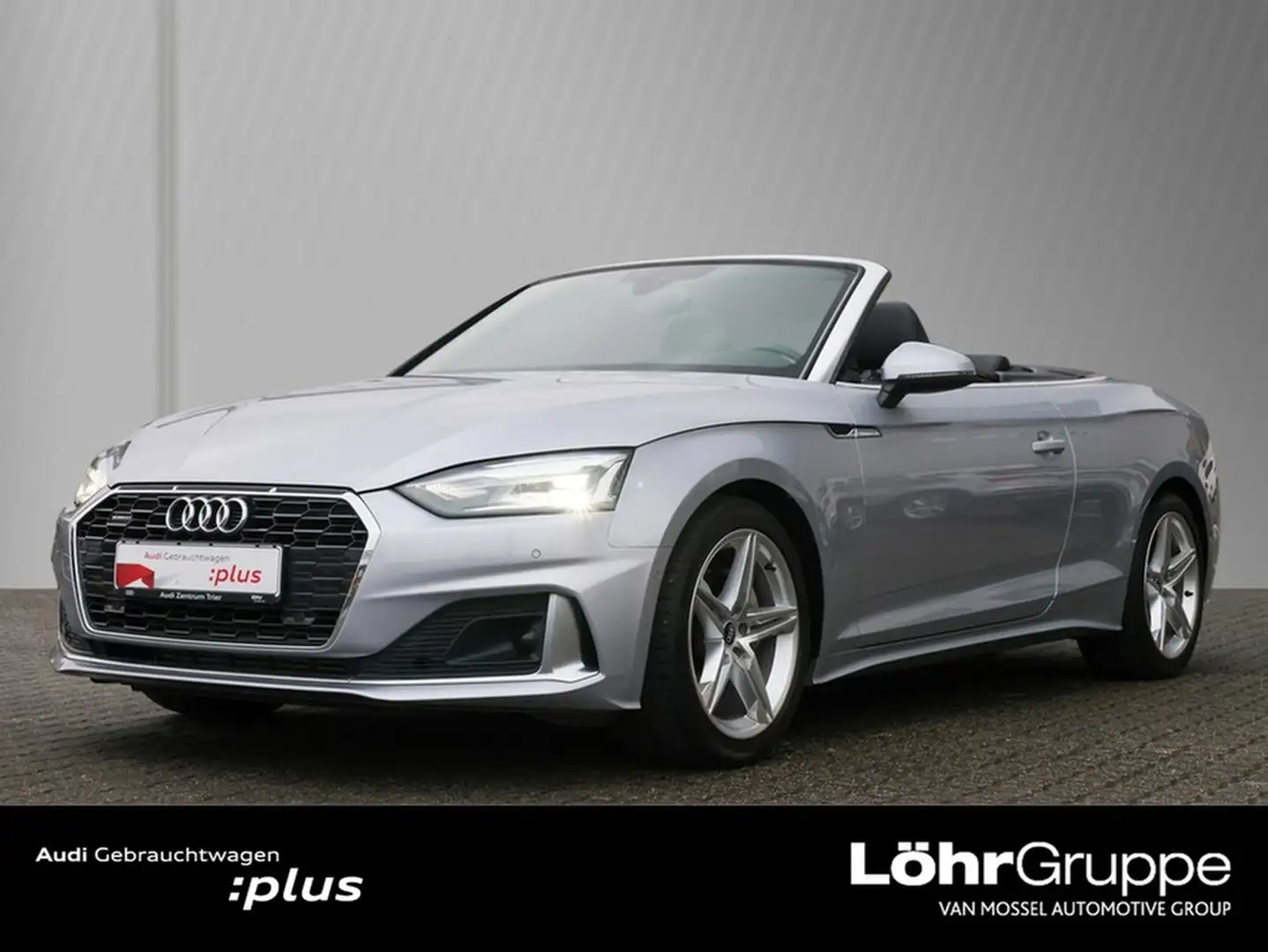 Audi A5 Cabriolet 40 TFSI quattro advanced Silber - 1
