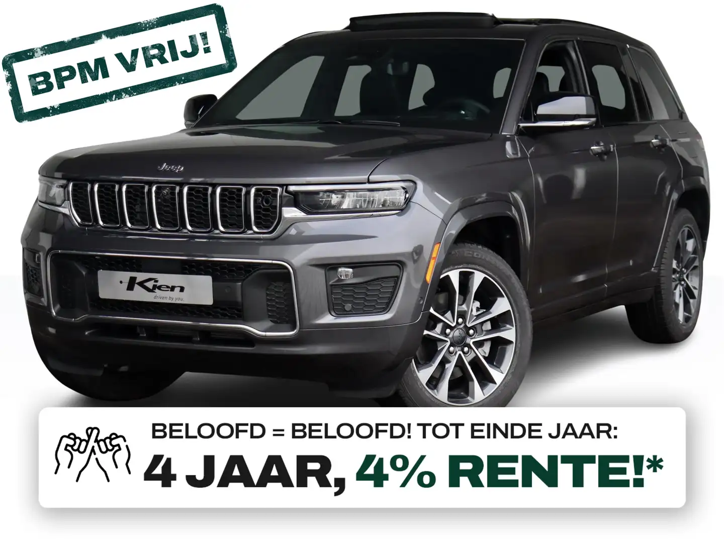 Jeep Grand Cherokee 3.6 Summit | VAN | Massage | Luchtvering | Pano | Grijs - 1