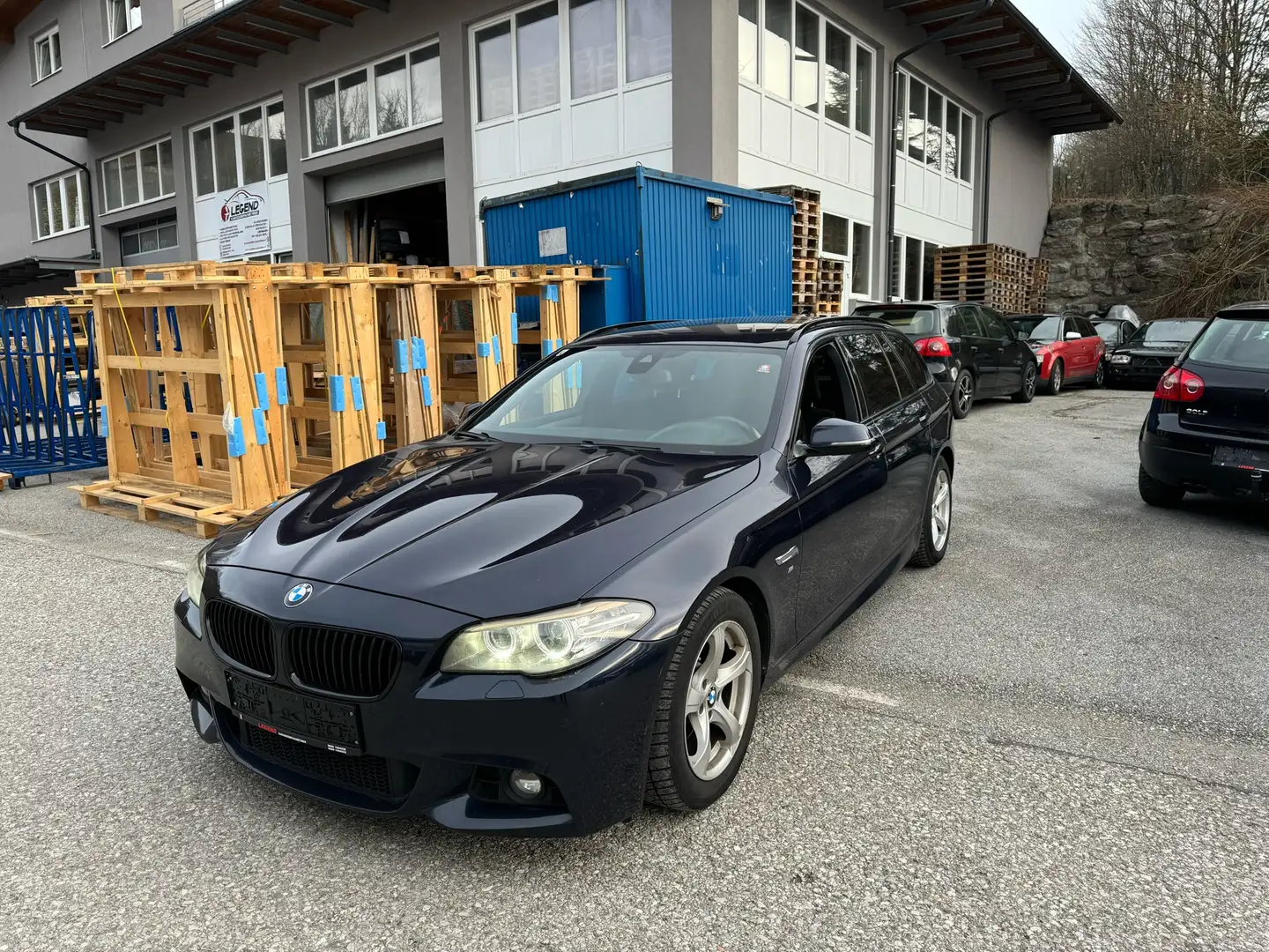 BMW 520 520d Österreich-Paket Touring Blau - 1