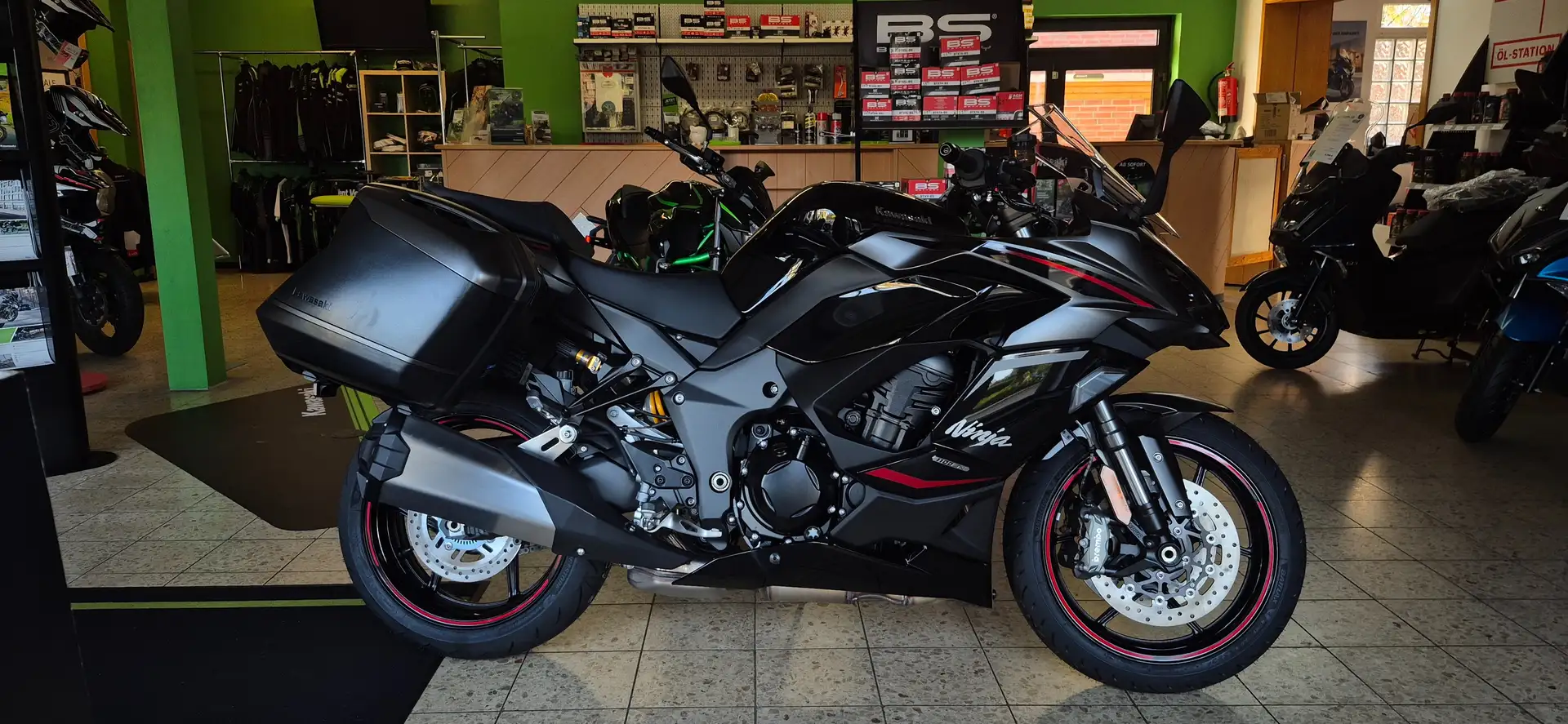 Kawasaki Ninja 1100SX SE SE/ Touring/ Koffersystem Schwarz - 1